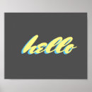 Suche nach hallo poster Modern