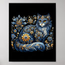 Suche nach vintage floral poster Blau
