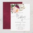 Suche nach marsala hochzeit einladungen Herbsthochzeit