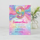 Suche nach mädchengeburtstags party einladungen Glitter