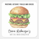 Suche nach burger aufkleber Ketschup