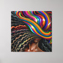 Suche nach haar leinwandbilder Afro