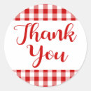 Suche nach roter gingham aufkleber Für sie