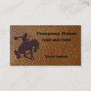 Suche nach wildes pferd visitenkarten Cowboy