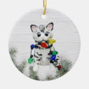 Suche nach bengalische katze ornamente Weiß