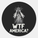 Suche nach statue runde aufkleber Amerikanisch