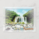 Suche nach tropischer wasserfall postkarten Reise