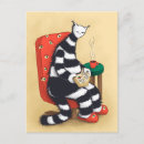 Suche nach katzenkunst postkarten Katzenliebhaber