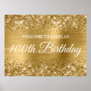 Suche nach 100 geburtstag poster Elegant