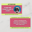 Suche nach shuttle visitenkarten Parken