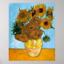 Suche nach vase mit zwölf sonnenblumen poster Van gogh