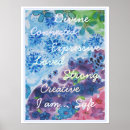 Suche nach bestätigungen poster Meditation