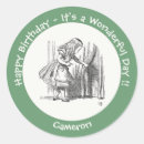 Suche nach alice im wunderland aufkleber Vintage