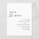 Suche nach moderne save the date postkarten Vorlage