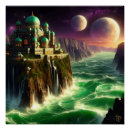 Suche nach grüner planet poster Mond