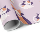 Suche nach halloween katze geschenkpapier Lila