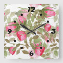 Suche nach rosa rosen wanduhren Blume
