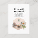 Suche nach katzen visitenkarten Modern