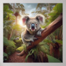 Suche nach süßer koala poster Wildtiere