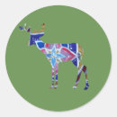 Suche nach hirsch aufkleber Blau