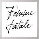 Suche nach femme fatale poster Weiblich