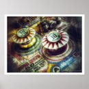 Suche nach pinball poster Vintag