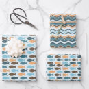 Suche nach fisch packpapier geschenkpapier Blau