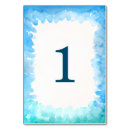 Suche nach blaues wasser tischkarten Aquarell