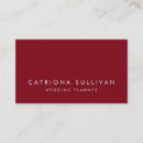 Suche nach elegant rot visitenkarten Designer