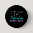Suche nach morgen buttons Prävention