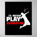 Suche nach badminton poster Aktion