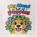 Suche nach lustiger hund puzzle Welpe
