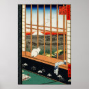 Suche nach hiroshige kunst Druck