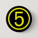 Suche nach fünf buttons Zahl
