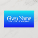 Suche nach himmel blau visitenkarten Gewohnheit