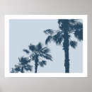 Suche nach palm poster Blau