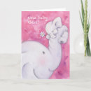 Suche nach neues des glückwunschs babykarten Elefant