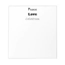 Suche nach peace notizblock Liebe