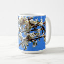 Suche nach frühlings blumen tassen Blauer himmel