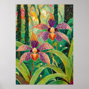 Suche nach orchideen poster Tropisch