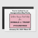 Suche nach politiker einladungen Trumpf