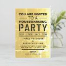 Suche nach housewarming party einladungen Gold