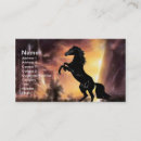 Suche nach pferdezucht visitenkarten Tier