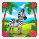 Suche nach cartoon zebra aufkleber Tierwelt