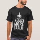 Suche nach knoblauch tshirts Kulinarisch