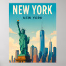 Suche nach manhattan skyline poster New yorker stadtbild