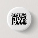 Suche nach halloween spaß buttons Schwarz und orange
