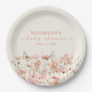 Suche nach boho chic teller Wildblume babydusche