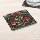 Suche nach rot und gold untersetzer Luxus