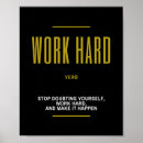 Suche nach work hard poster Inspirational